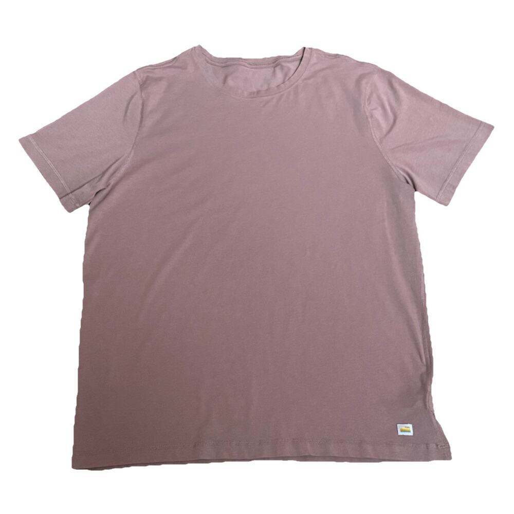 Vuori Men’s Tuvalu Tee XL Timber Short Sleeve T-Shirt Performance Athleisure